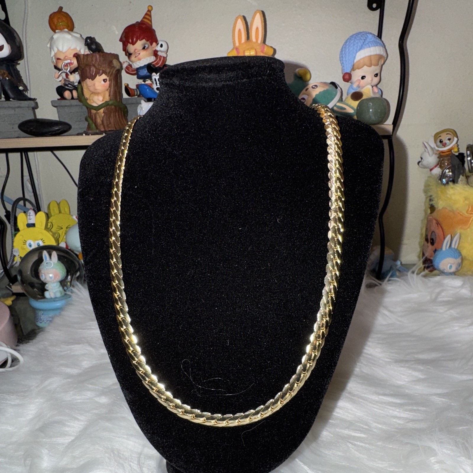 Miami Cuban Curb Link 14kGold Filled Chain 28 inch Necklace 6.7mm, Lobster Clasp