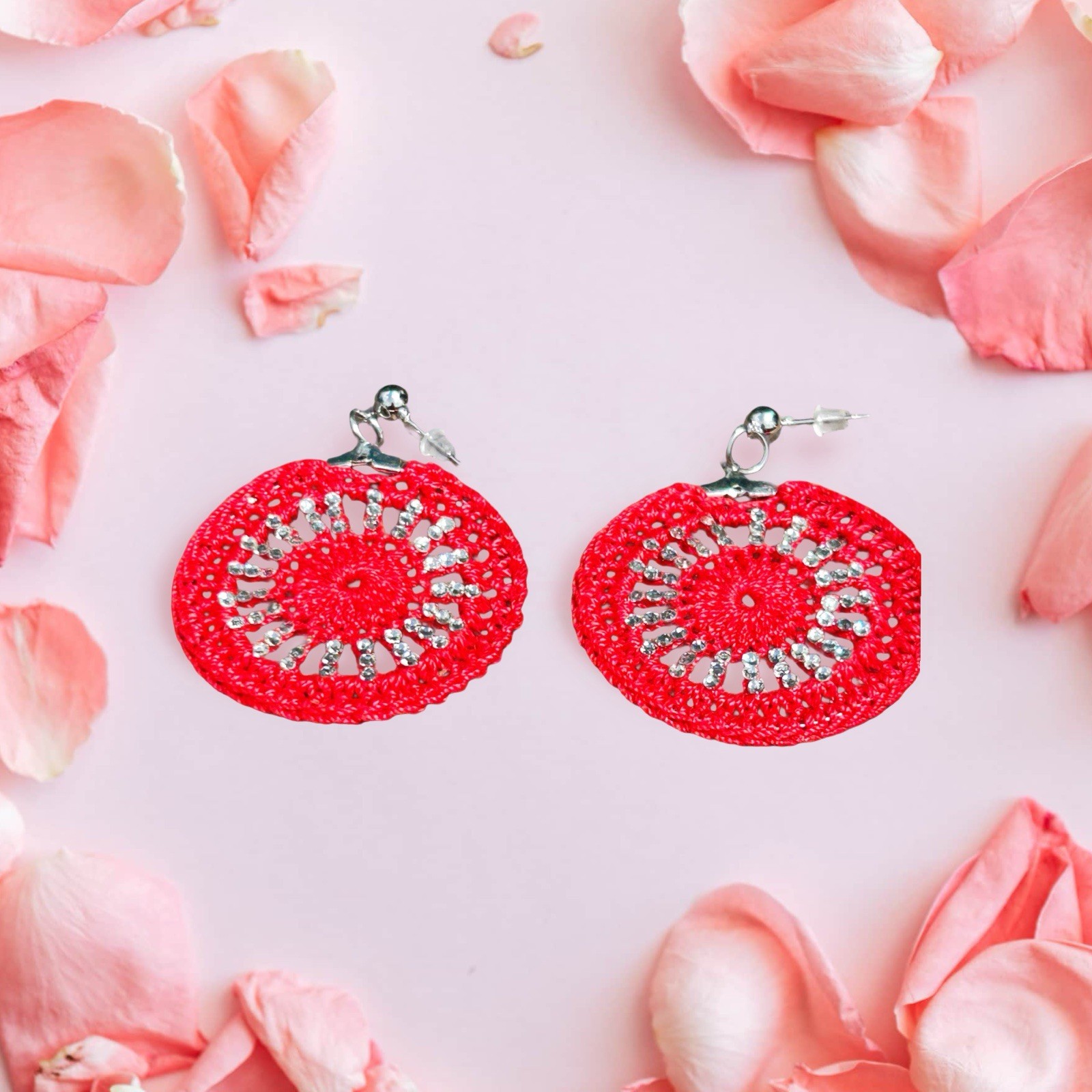 Icy Boho Earrings New Surgical Steel Ear Wire