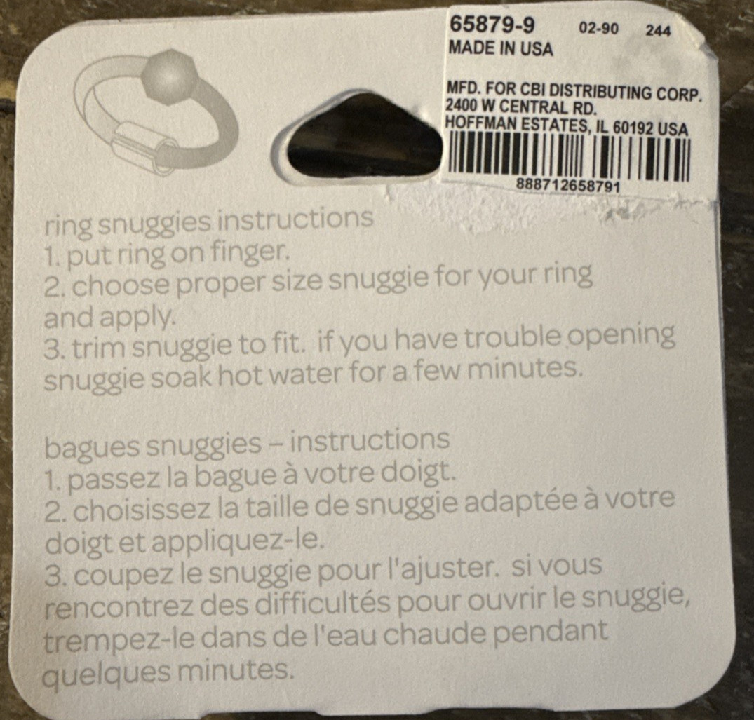 ICING Sensitive Solutions Ring Snuggies-(PKG MAY VARY)-Brand New-SHIPS N 24 HOUR