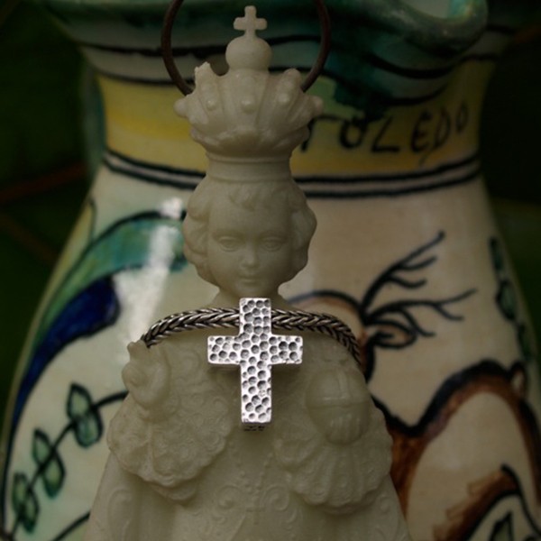 Retired Redbalifrog Silver Beads – Cross (Brand New)