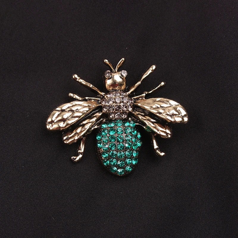 Women Men Unisex Bee Lover Brooch Fashion Bees Animals Pins Badge Jewelry