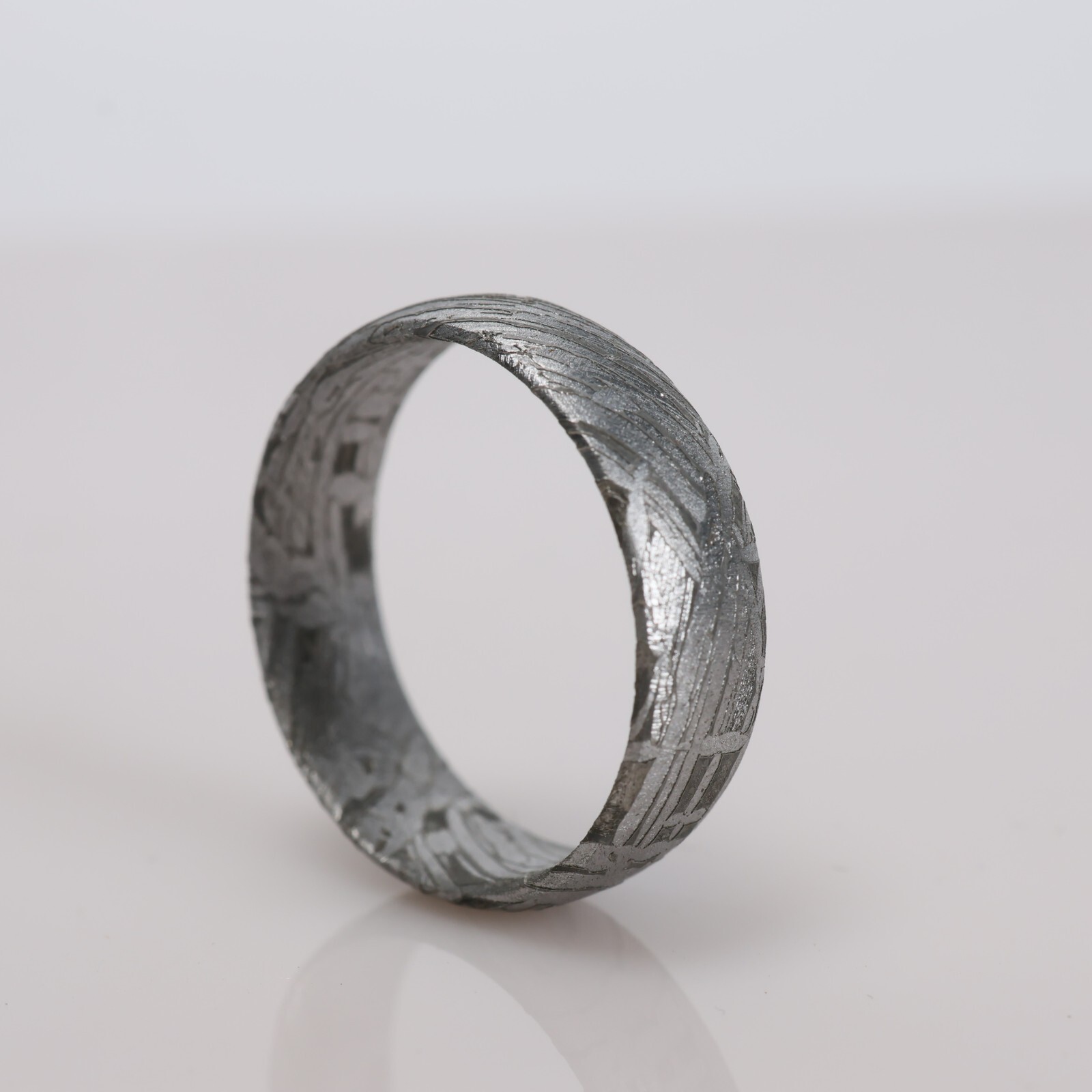 Meteorite Ring, Natural Muonionalusta meteorite,Personalized customization Ring