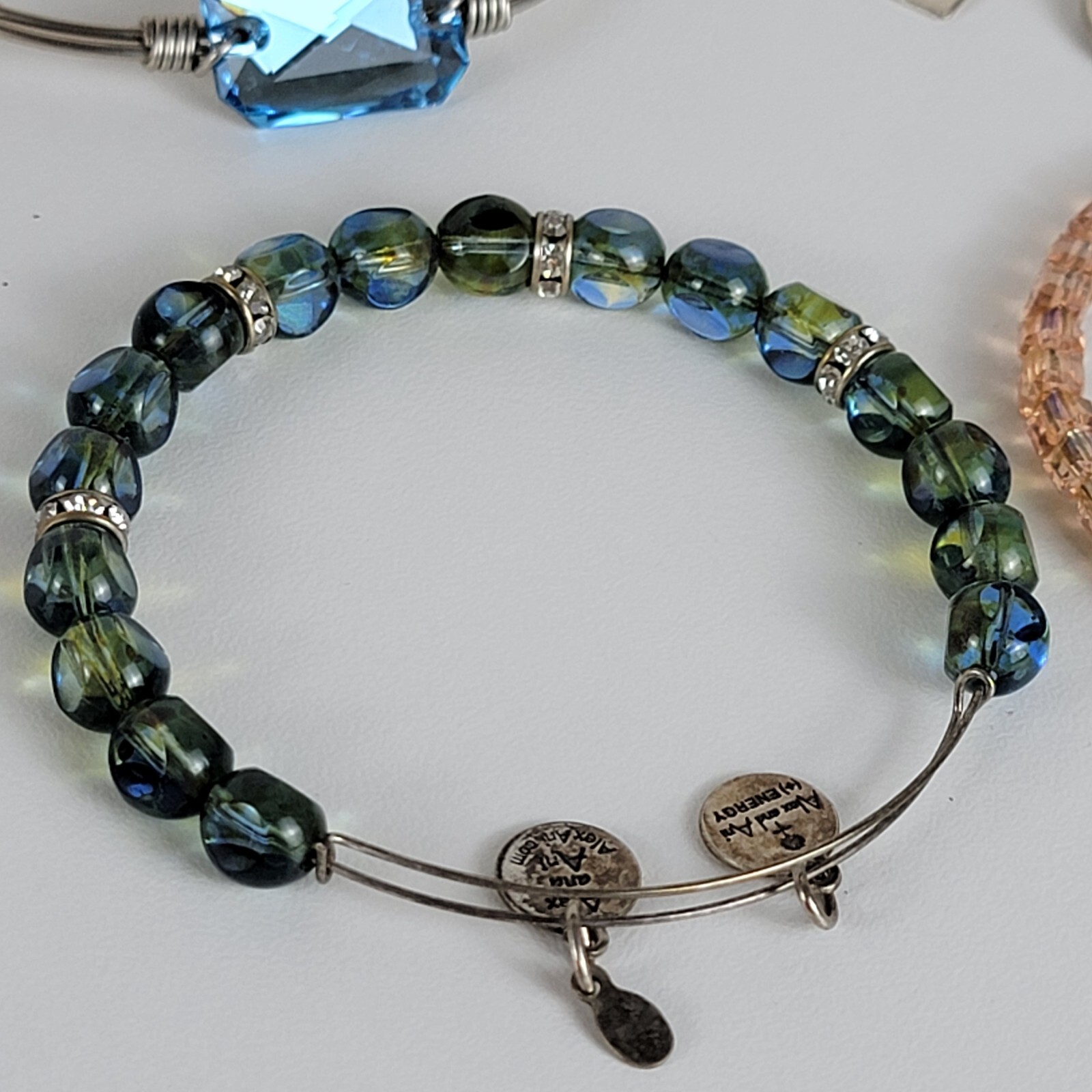 ALEX AND ANY L+D Expandable Bangle Bracelet Lot of 6 Mixed Materials