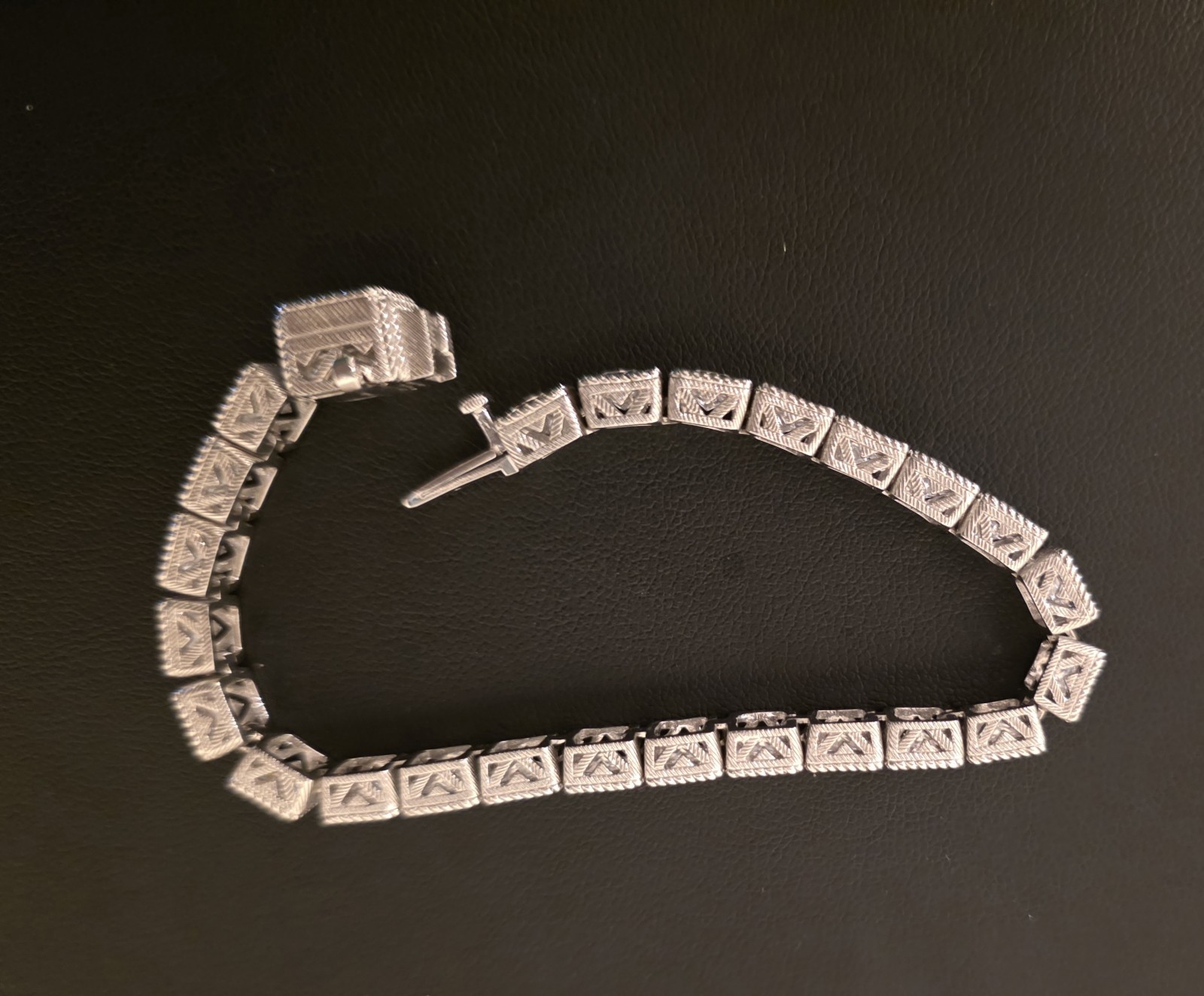 Judith Ripka Sterling Silver Diamonique CZ 925 Tennis Bracelet Small 6.75″