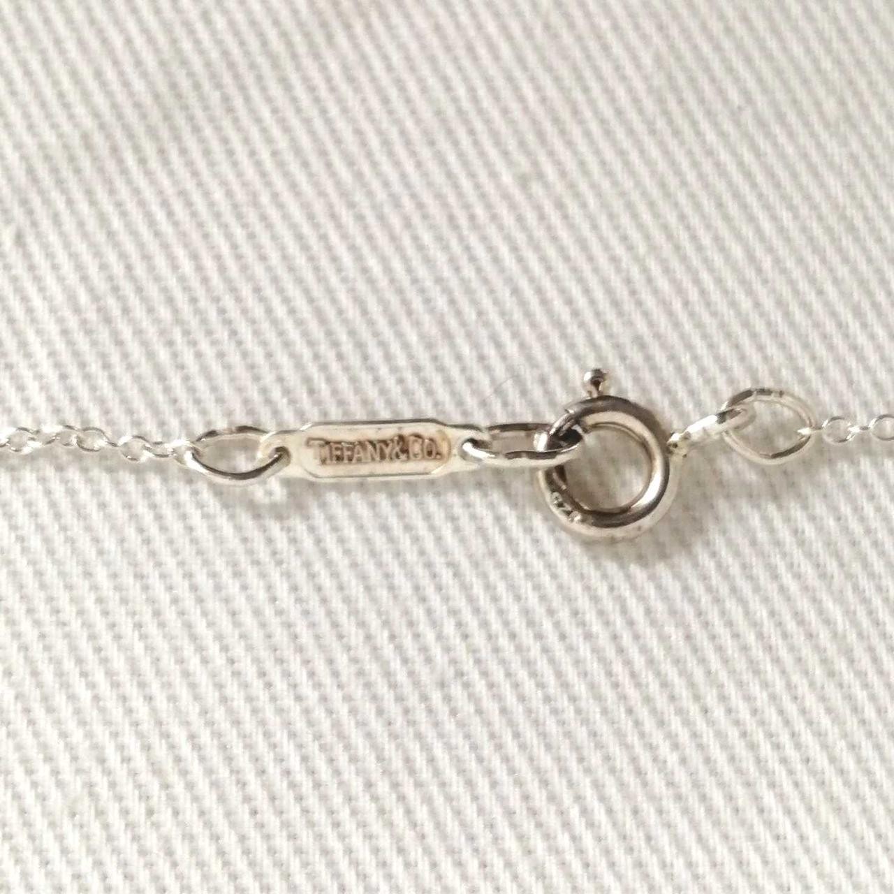 TIFFANY CO. Signature Cross Necklace Model Number 925