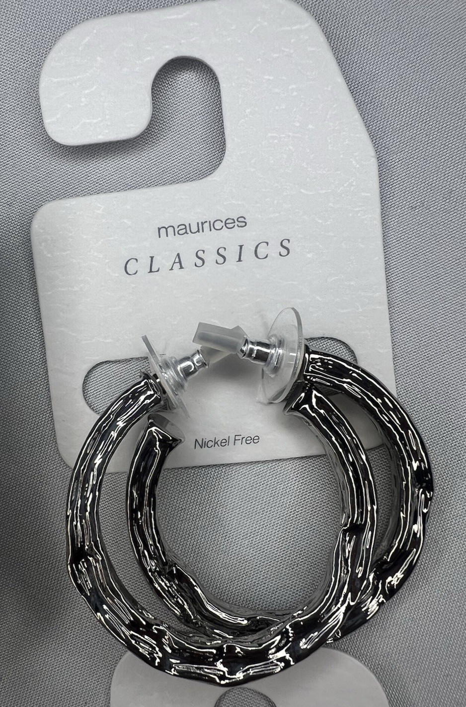 Maurices Nickel Free Bulk Lot of 9 Stud and J hoop Gold & Silver Tone Brand New
