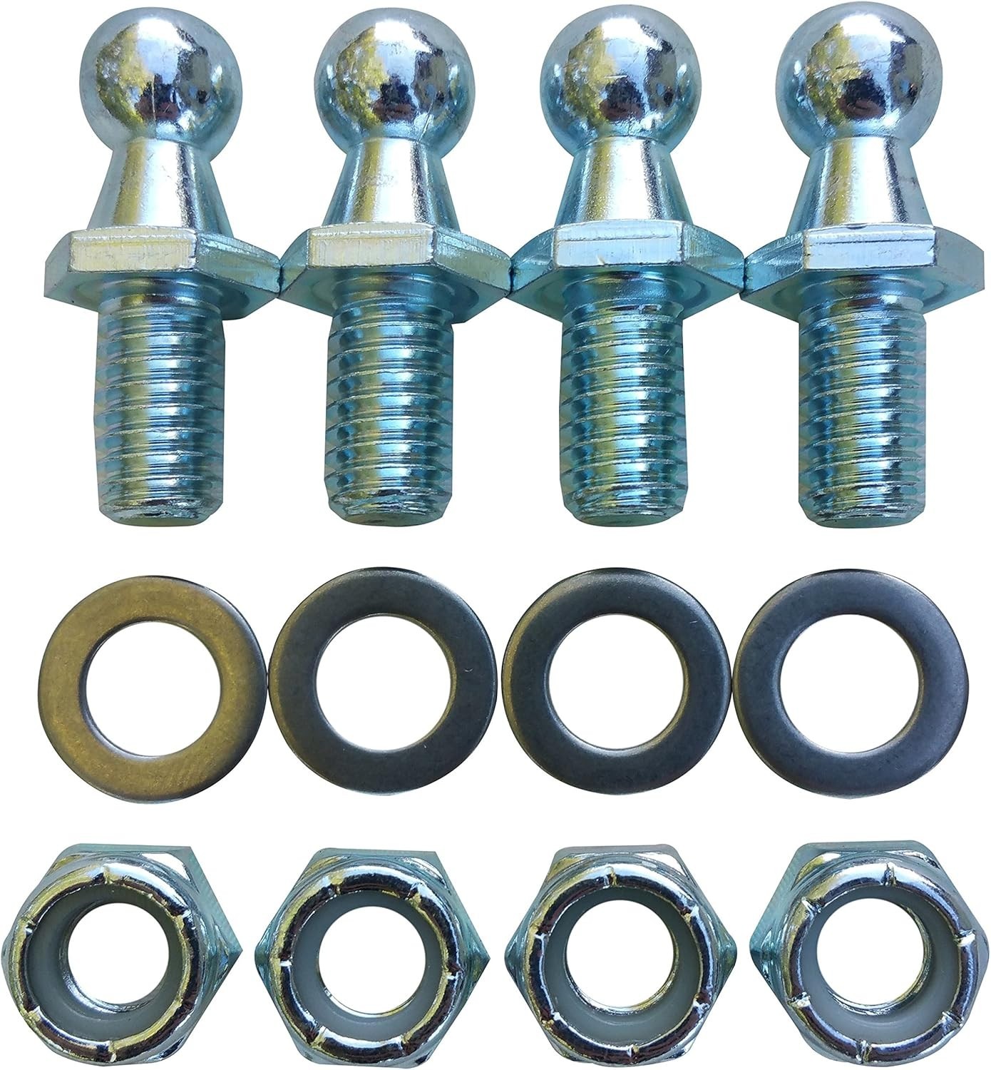 10mm Alloy Steel Ball Studs – 5/16-18 Thread, Ideal for Various Applications