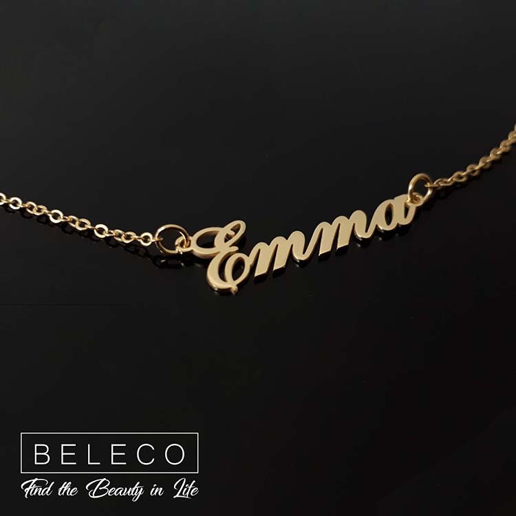 Customize Name Necklace 15 Font Style Custom Your Name Necklace With Any Name