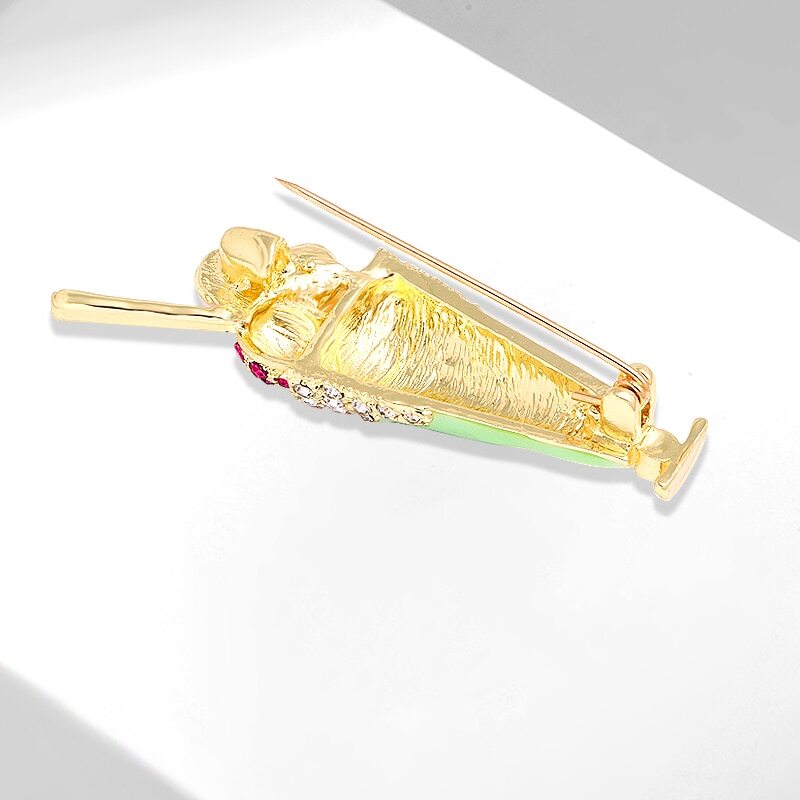 Enamel Icecream Brooches Women Pearl Juice Drinks Party Casual Brooch Pins