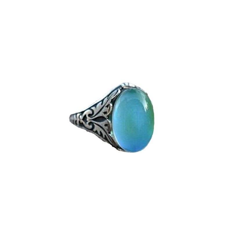 Wholesale Retro Unisex Mood Ring Feeling Temperature Color Changing Rings Gifts
