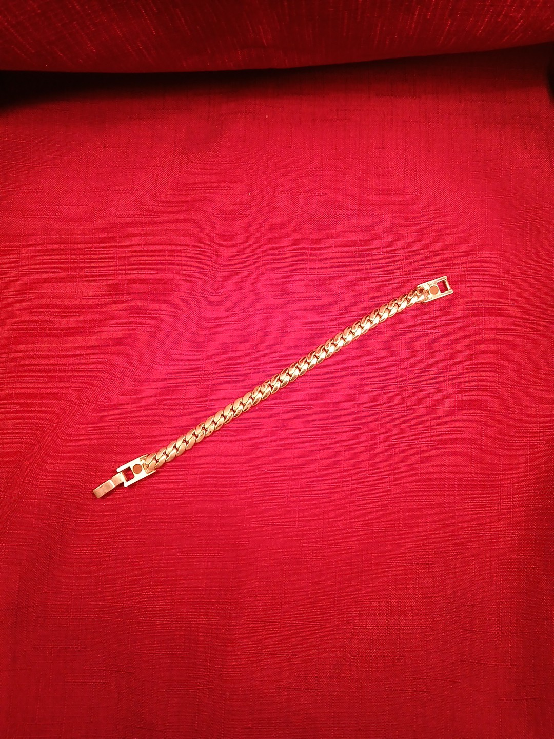 Silver Cuban Stile Brazalet Whit Rodium Plate.