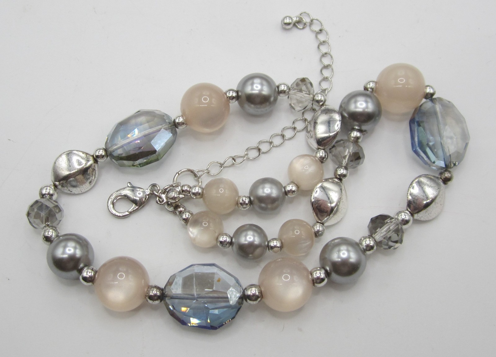 Glass & Acrylic Bead Necklace 17+ in., Fashion