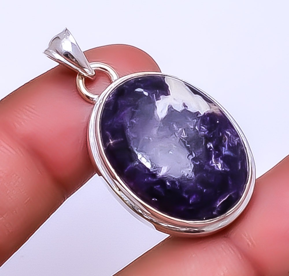 Lepidolite – San Diego 925 Sterling Silver Jewelry Pendant 1.56″ P_9359_148_46