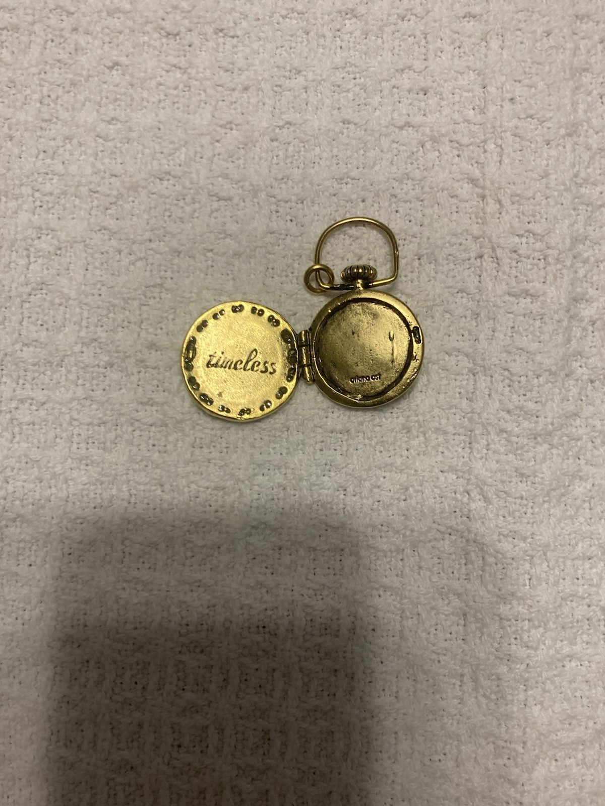 Arianna Oost Flux Clock Locket