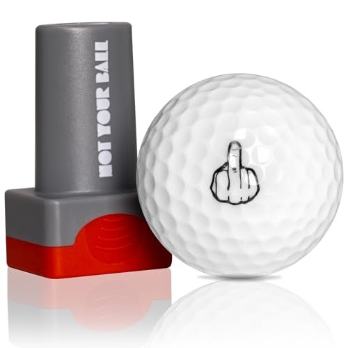Golf Ball Stamp, Golf Ball Stamper, Reusable Self-Inking Golf Ball F-BIRDIE