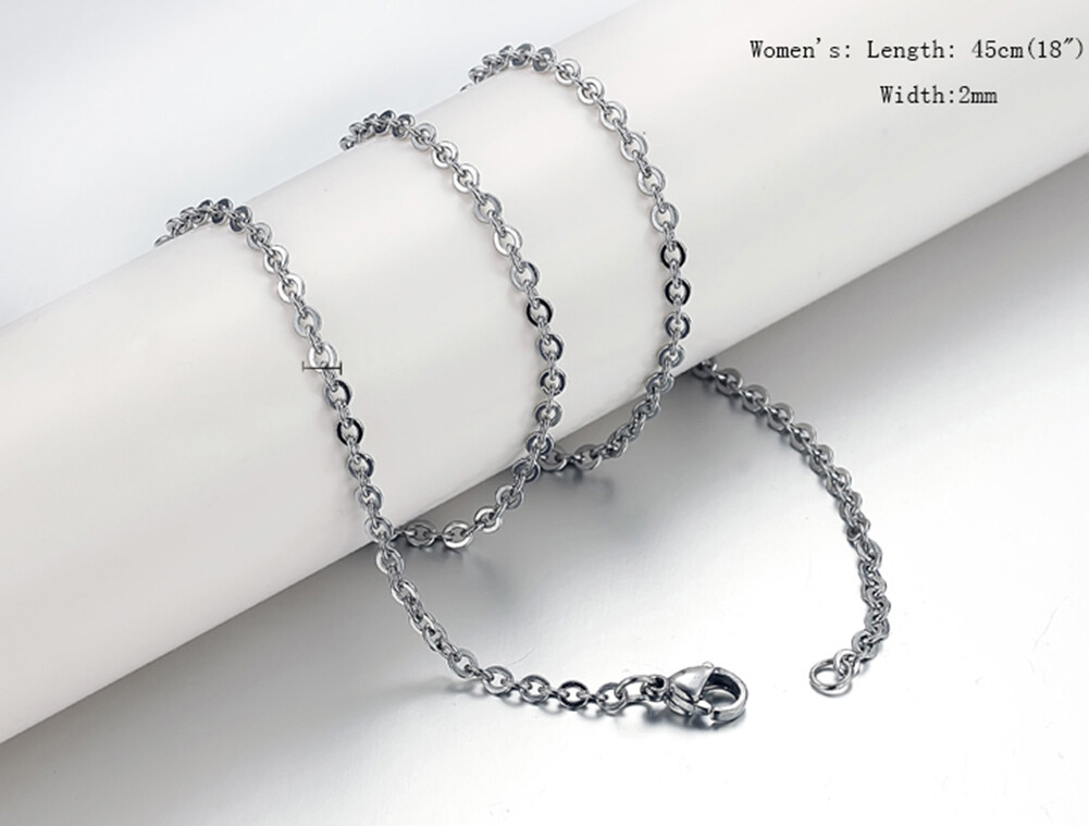 His Hers Stainless Steel Couples Matching Cross Charm Bracelet Pendant Necklace