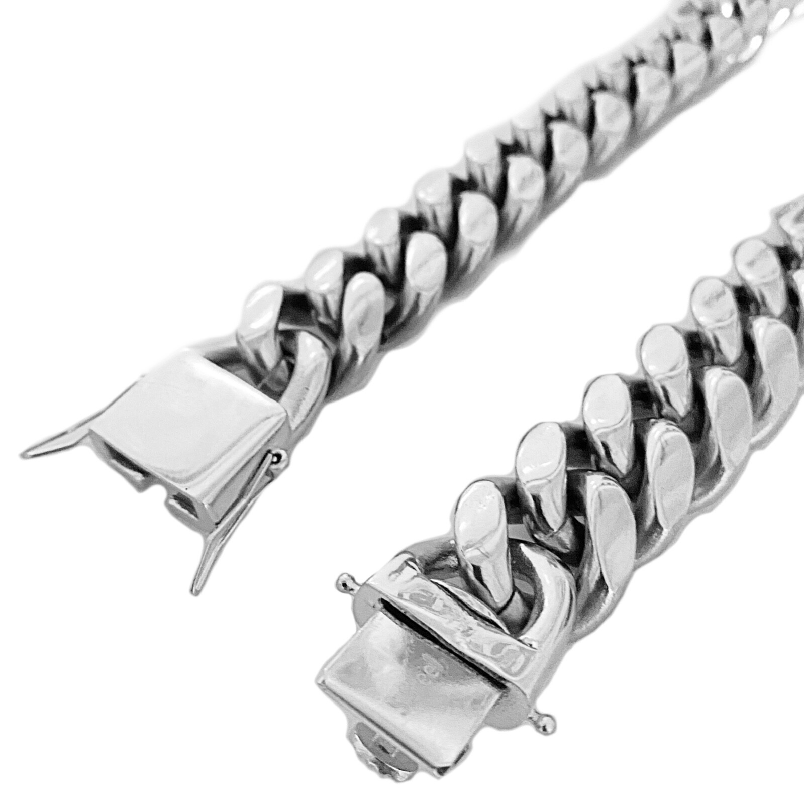 Mens Cuban Chain Choker 316L Stainless Steel Heavy Hip Hop Necklace 18″ in 22MM