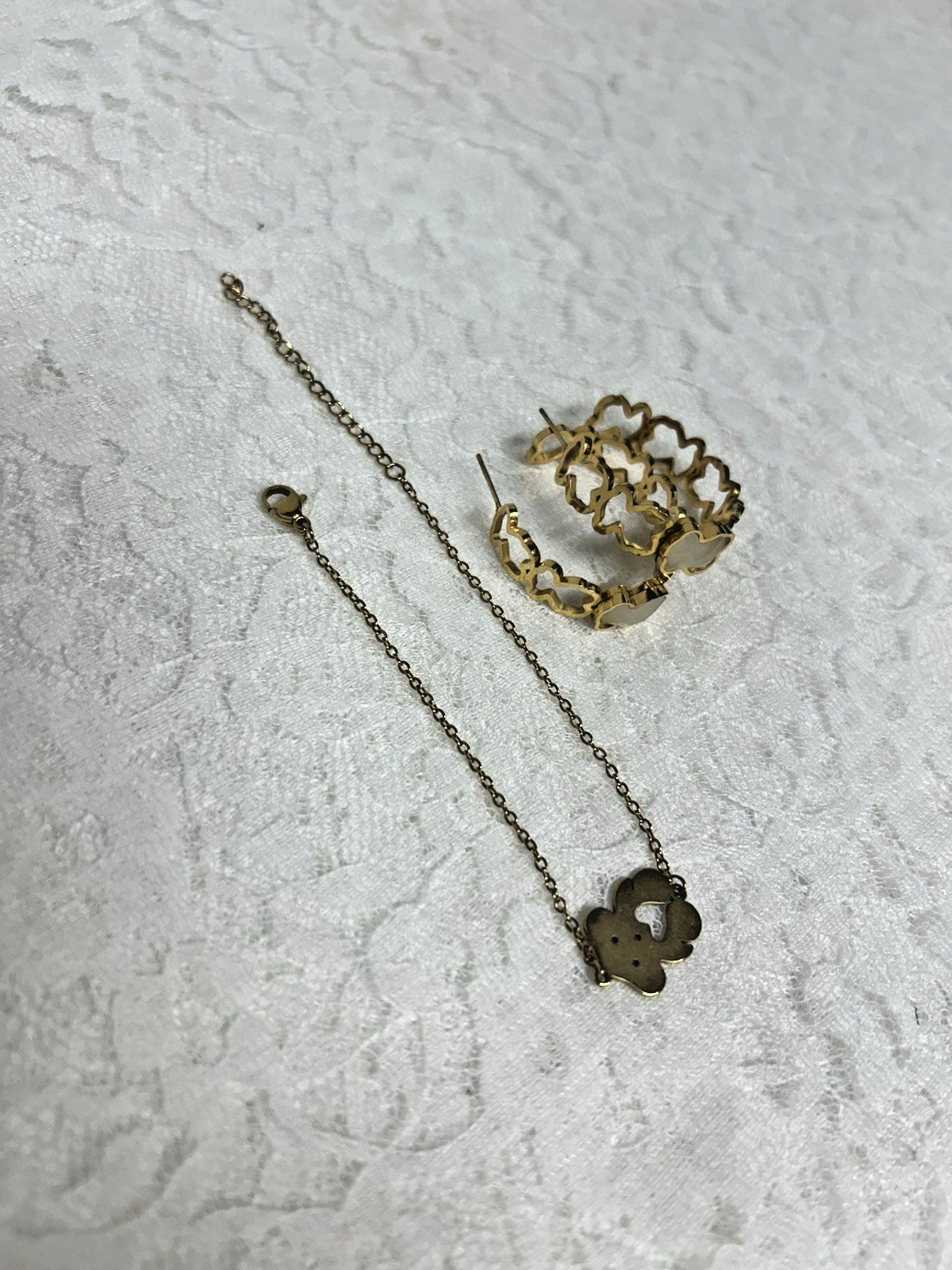 High-Quality Multi-Piece Fashion Jewelry Set – 4-Piece Collection