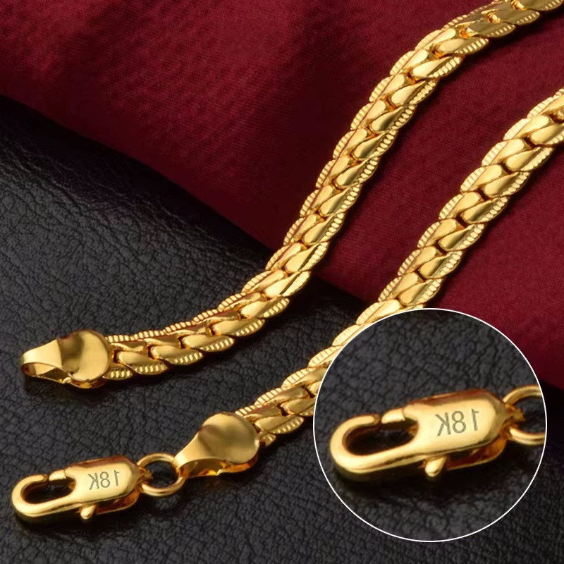 925 Sterling Silver Chain Necklace Jewelry for Women Men
