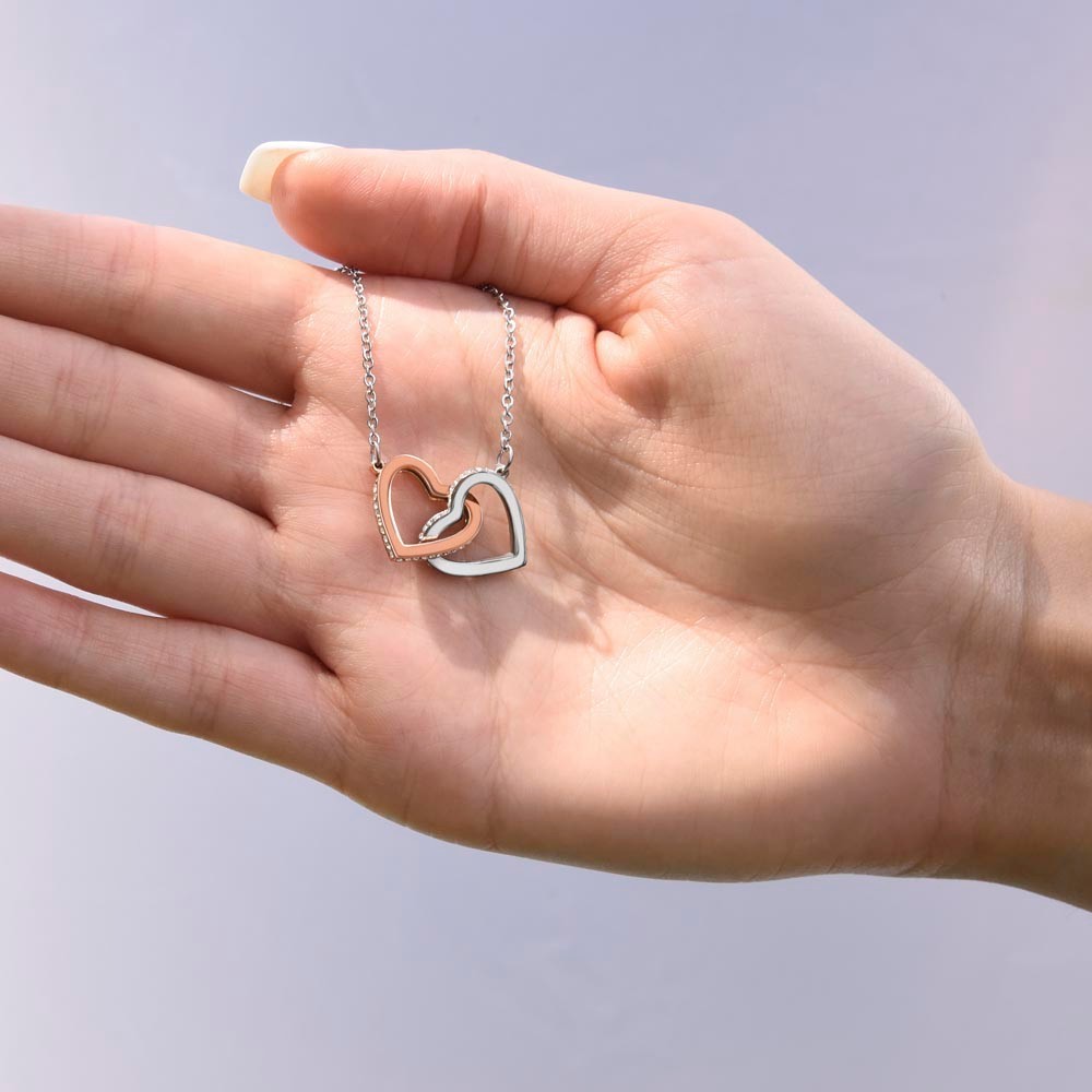 To My Daughter Necklace Gift from Mom, Birthday Graduation Jewelry Mom Love