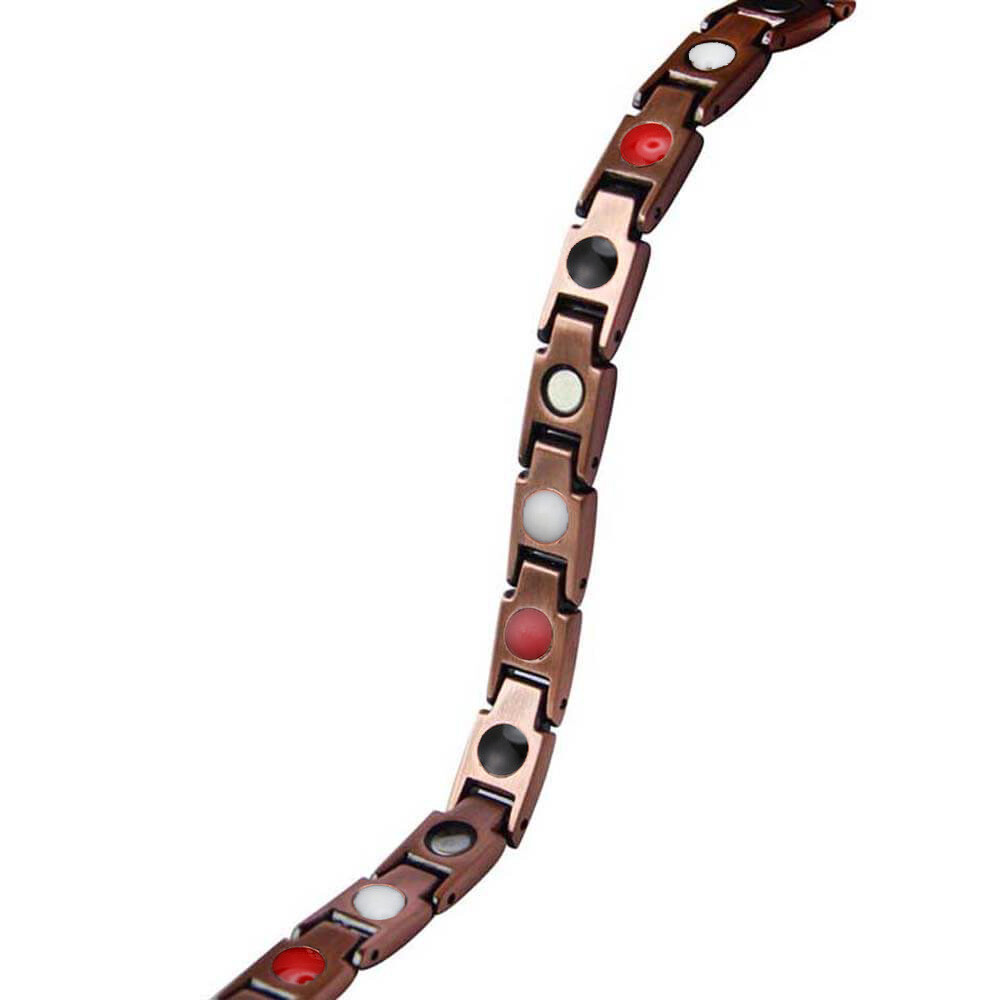 Thin Pure Copper Magnetic Bracelet women Arthritis Pain Relief Balance Anklet
