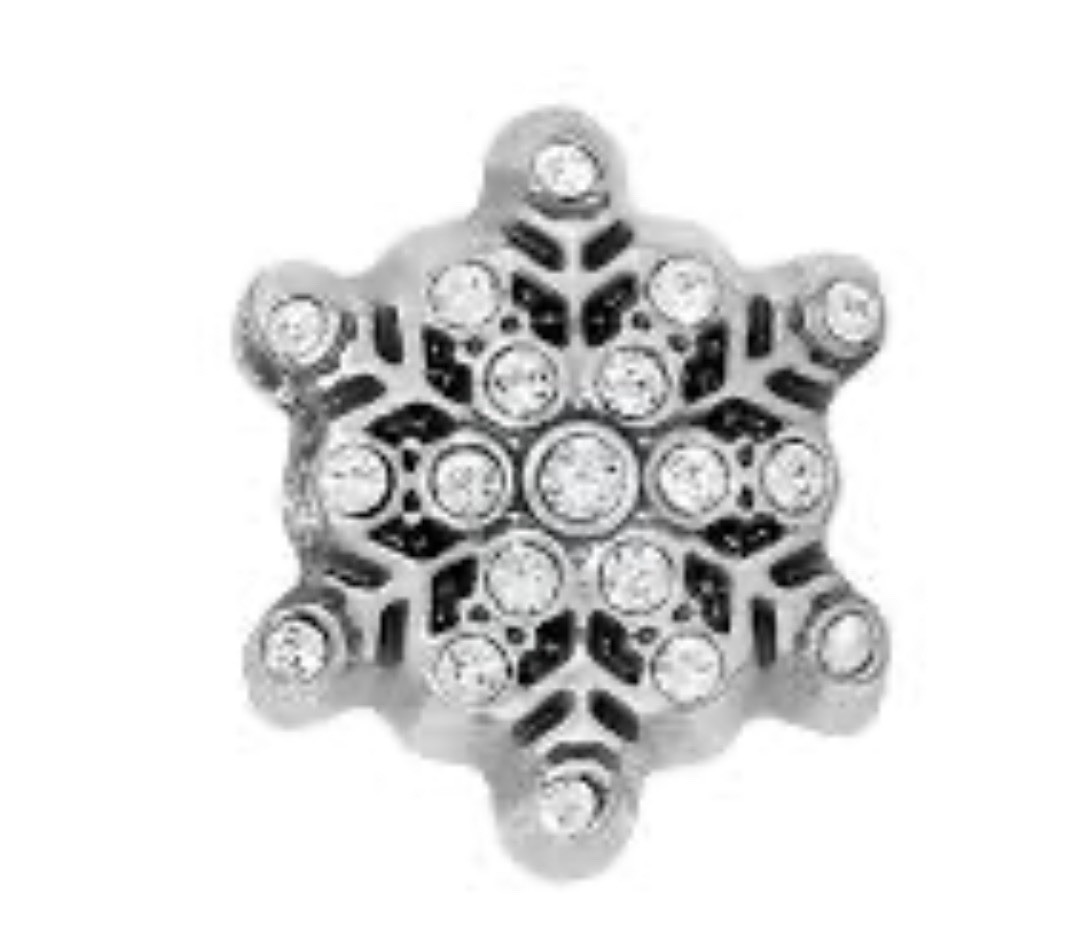 Brighton Bead SNOWFLAKE GLITZ List $20 NWOT Single Style JC3541 Rare Find!