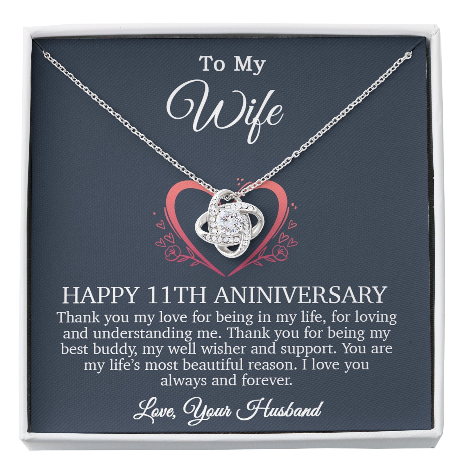 11th Anniversary Gift For Wife, 11 Year Anniversary Gifts, 11th Wedding Annivers