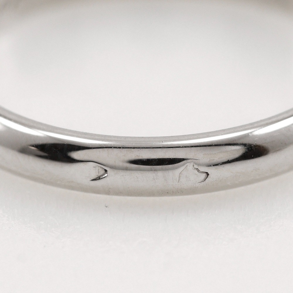 CARTIER Wedding ring Ring Pt950Platinum #4.5(US Size) 2.8g Women