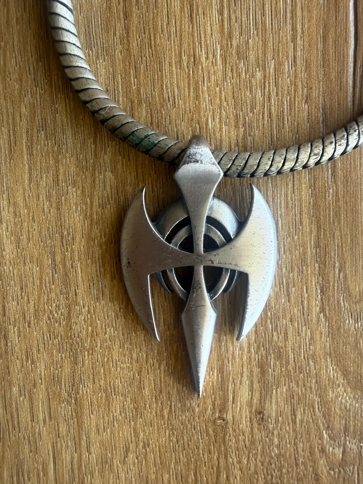 BICO Australia 21″ Tribal Necklace Chain Pendant Very Good Some Wear