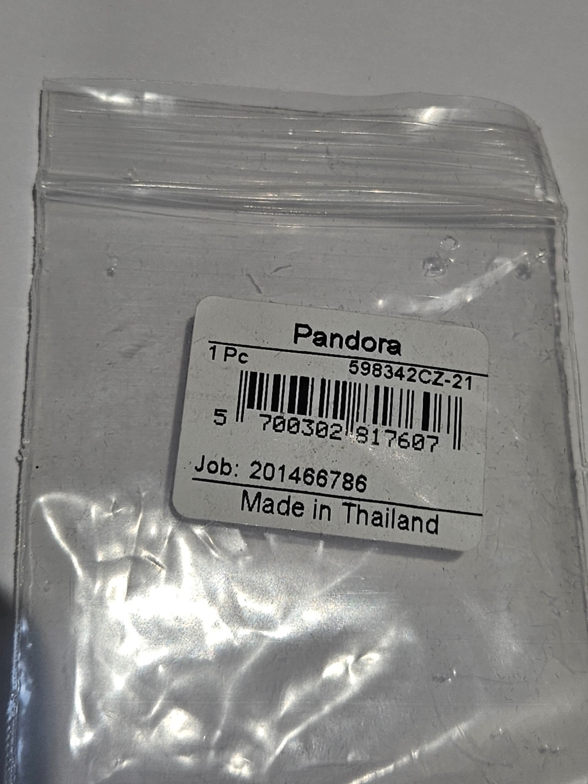 NEW 100% Authentic PANDORA 925 Silver Beads & Pave Ball Chain Bracelet 598342CZ