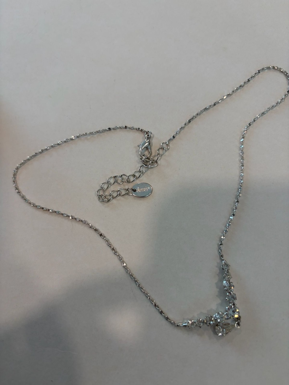 Cubic Zirconia Fashion Jewelry Set Featuring Round Pave Ring and Two Necklaces