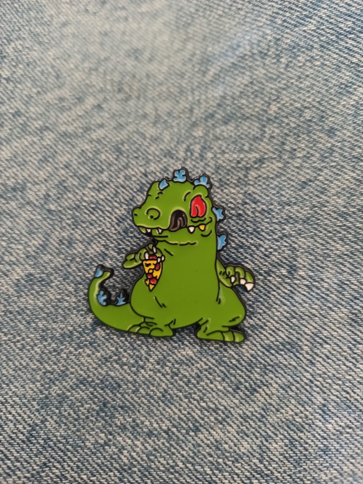 REPTAR-“RUGRATS”-ENAMEL PIN-SHIP ALL THE PINS YOU BUY FOR $4.99-VISIT OUR STORE