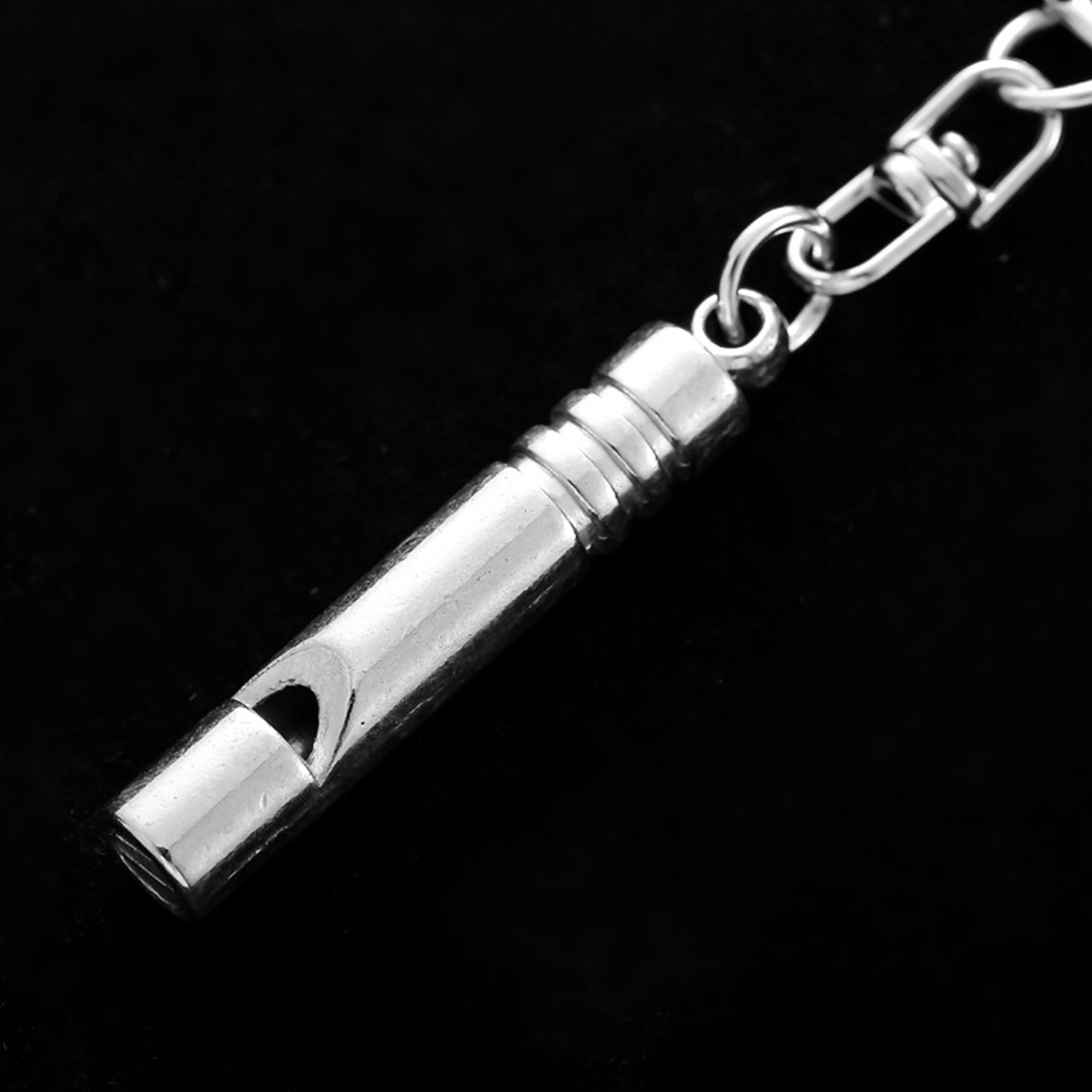 Outdoor Loud Survival Alarm Safety Emergency Whistle Keychain for Hiking Camping