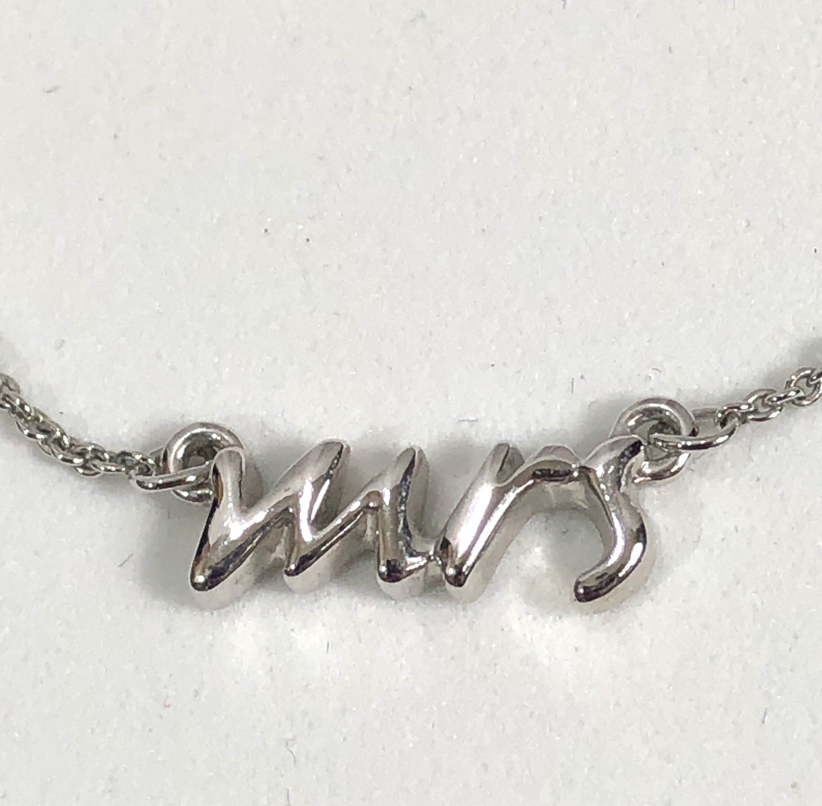 Kate Spade Say Yes Necklace MRS Pendant Chain – 14.5 to 17 inch Length
