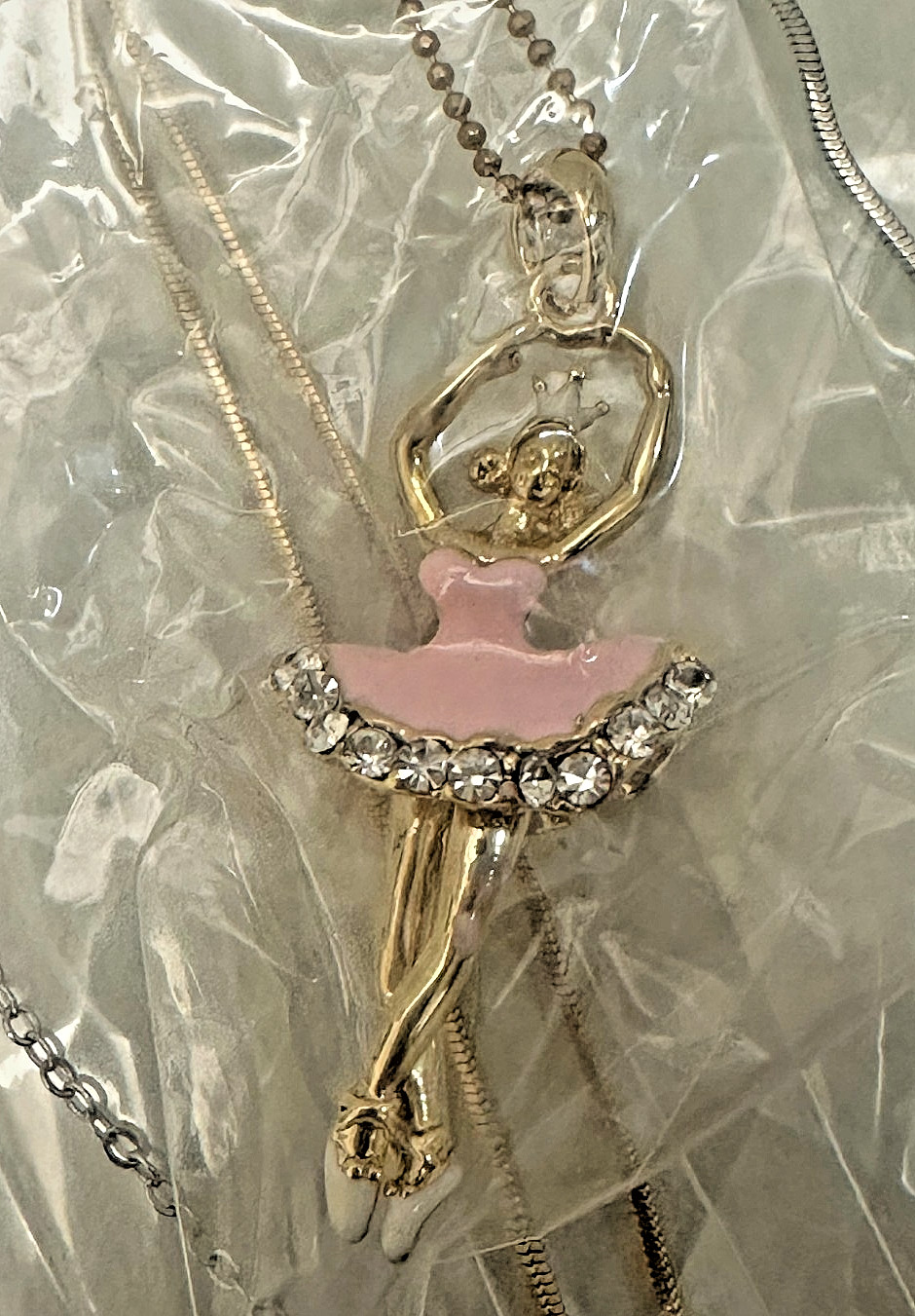 New 20pcs Lot Crystal Charm Pendant Necklaces Jewelry #56 Heart Snowflake Key