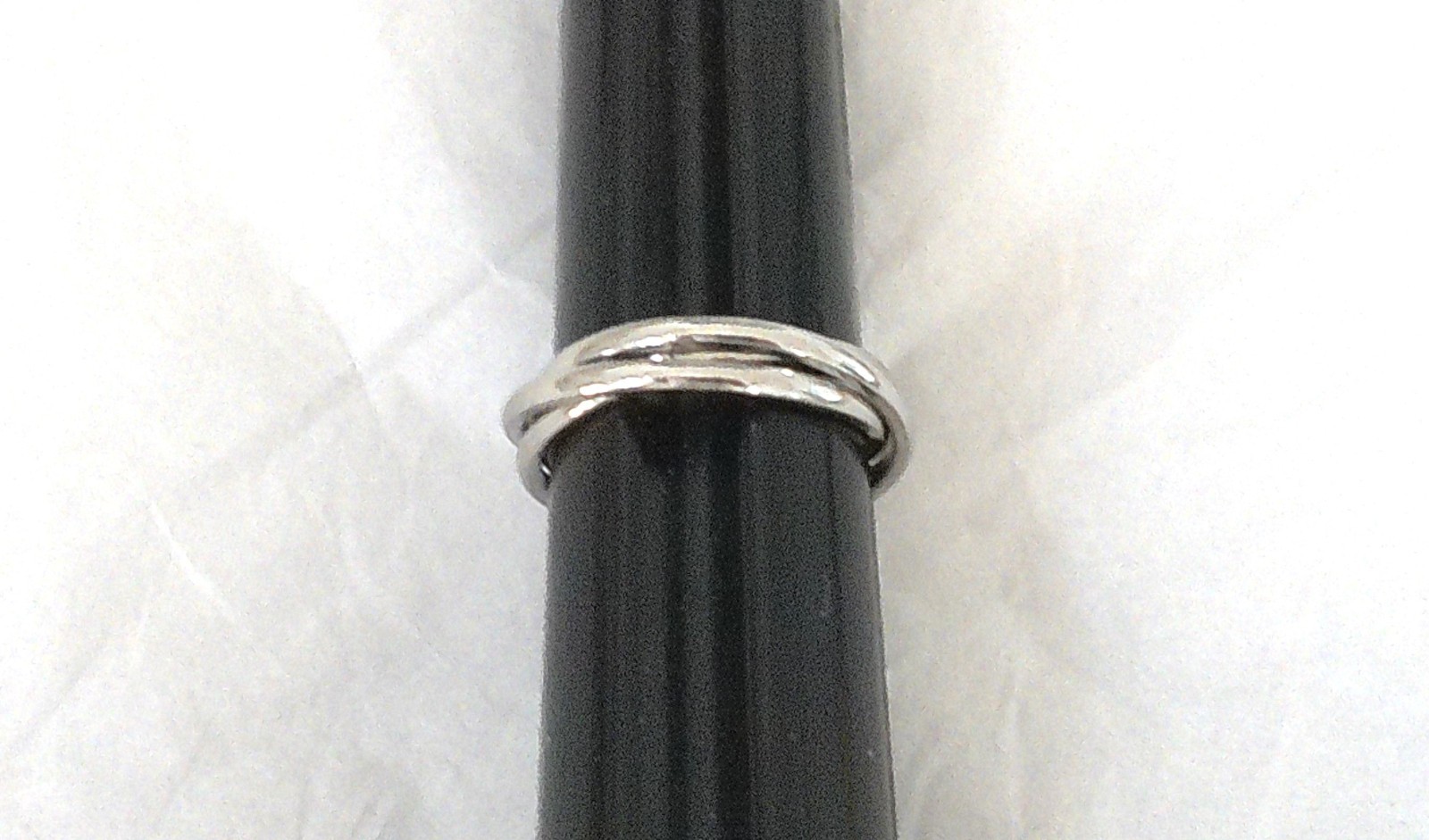 New Stainless Steel Triple Band Spinner Ring Size 8.25 for All Occasions