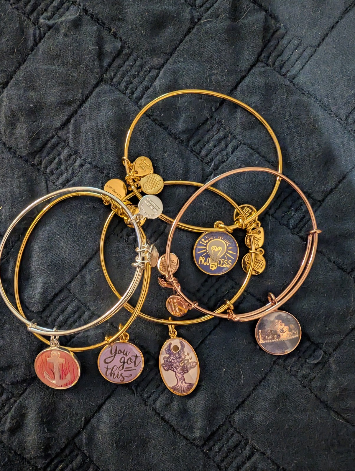 Alex And Ani Lot Of 36 Bracelets.
