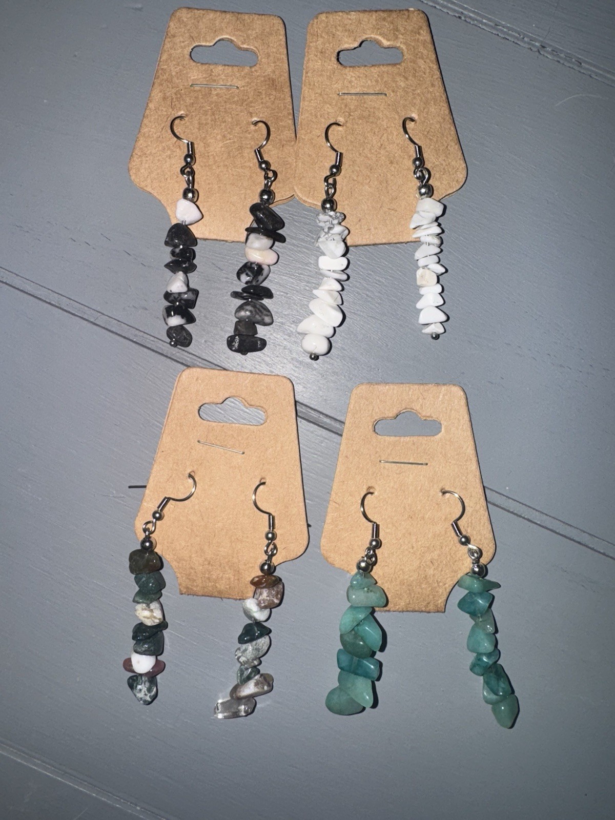 Bohemian Crystal Earrings Various Colors BOHO Fashion Earrings Jewelry