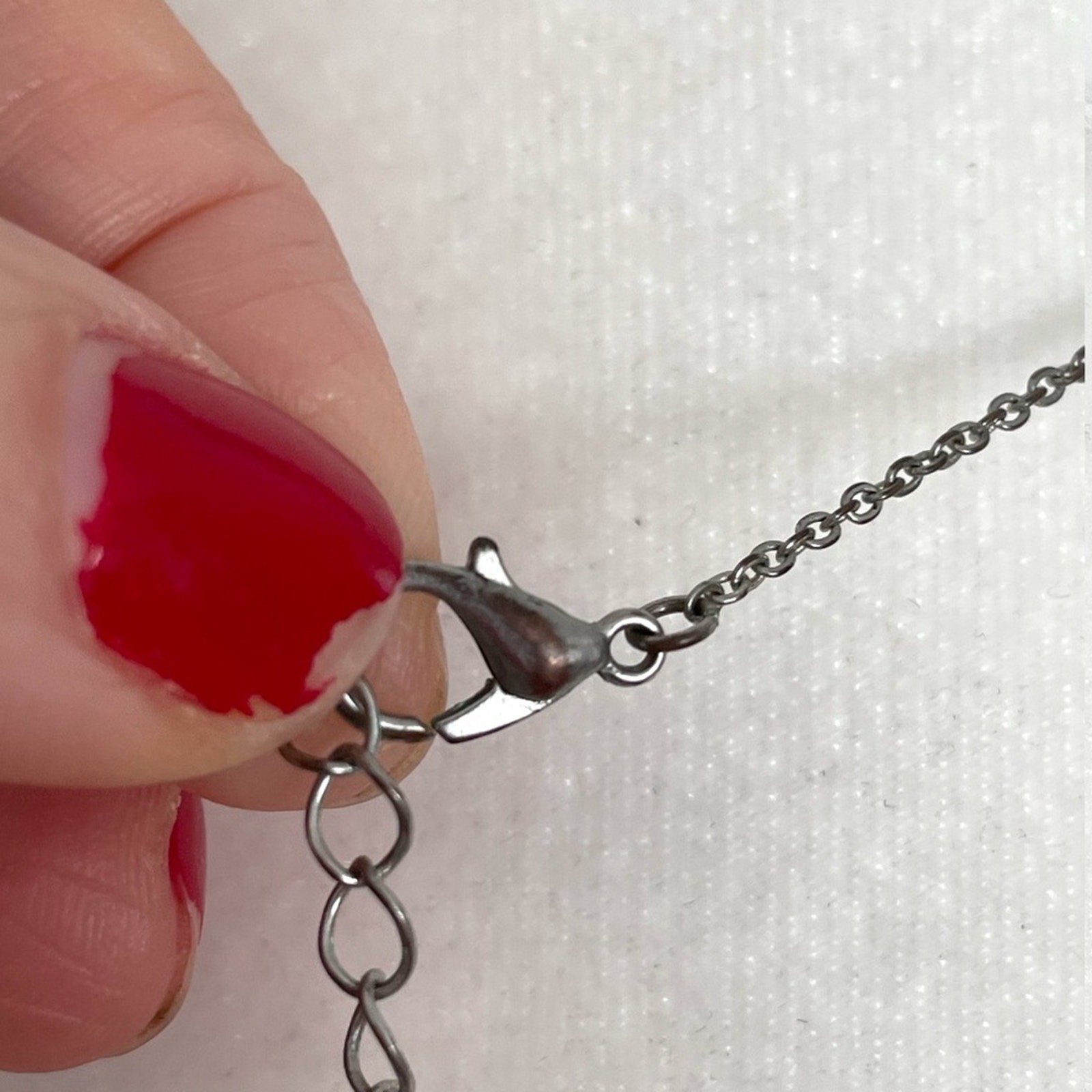 Serotonin Molecule Necklace With Gems