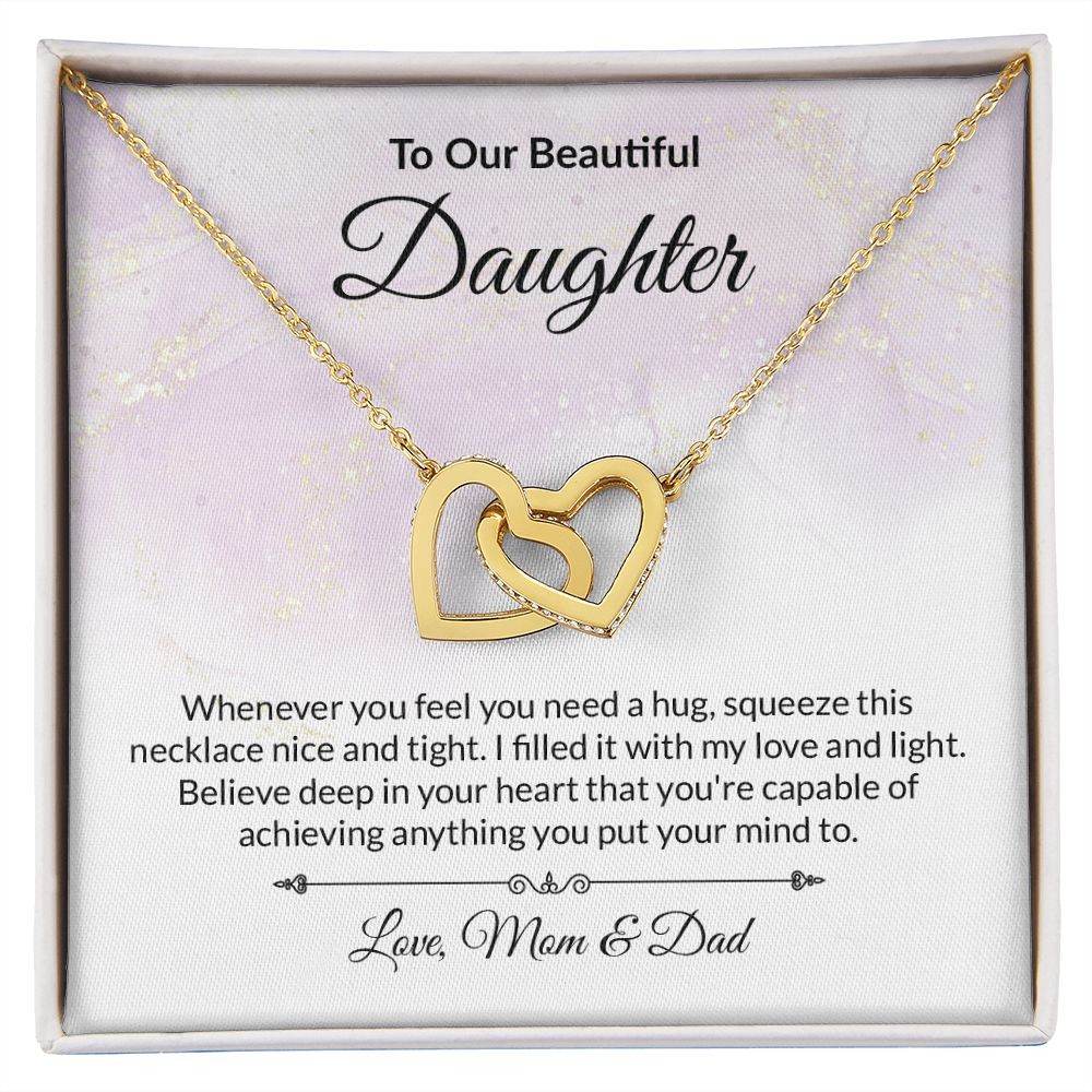 Daughter Necklace Gift From Mom, Birthday Gift, Graduation Jewelry Gift From Mom