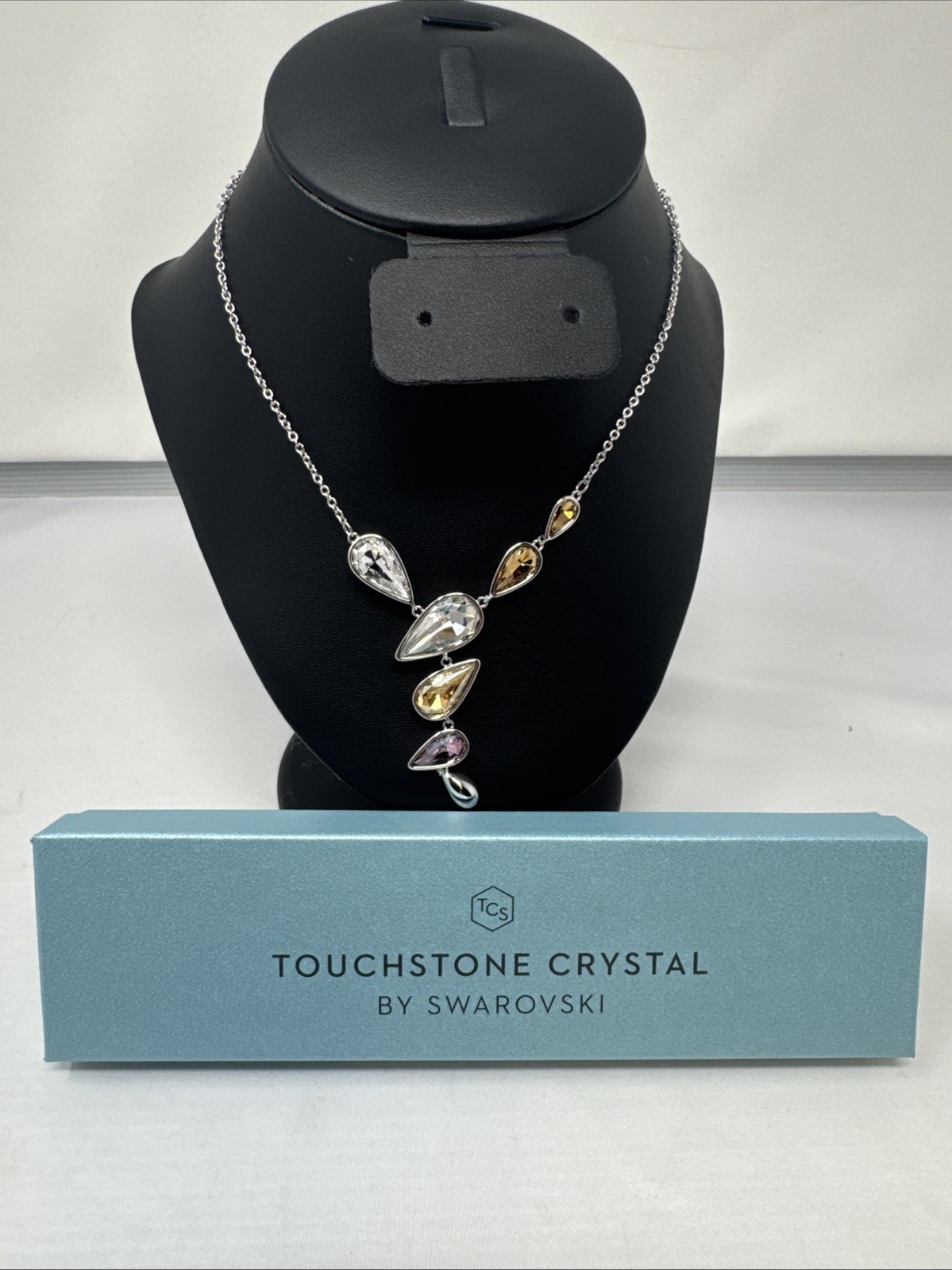 Brand New Touchstone Crystal by Swarovski – Crystal Necklace Sands Of Time