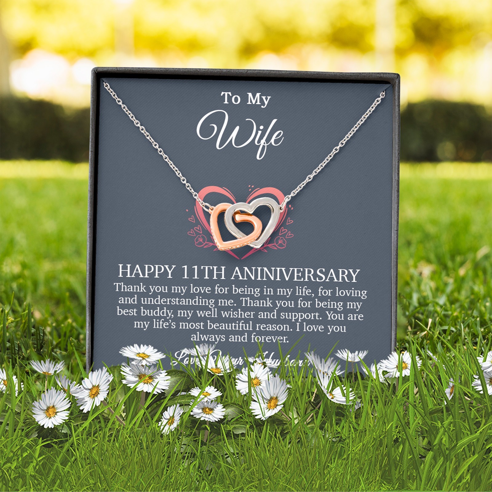 11th Anniversary Gift For Wife, 11 Year Anniversary Gifts, 11th Wedding Annivers
