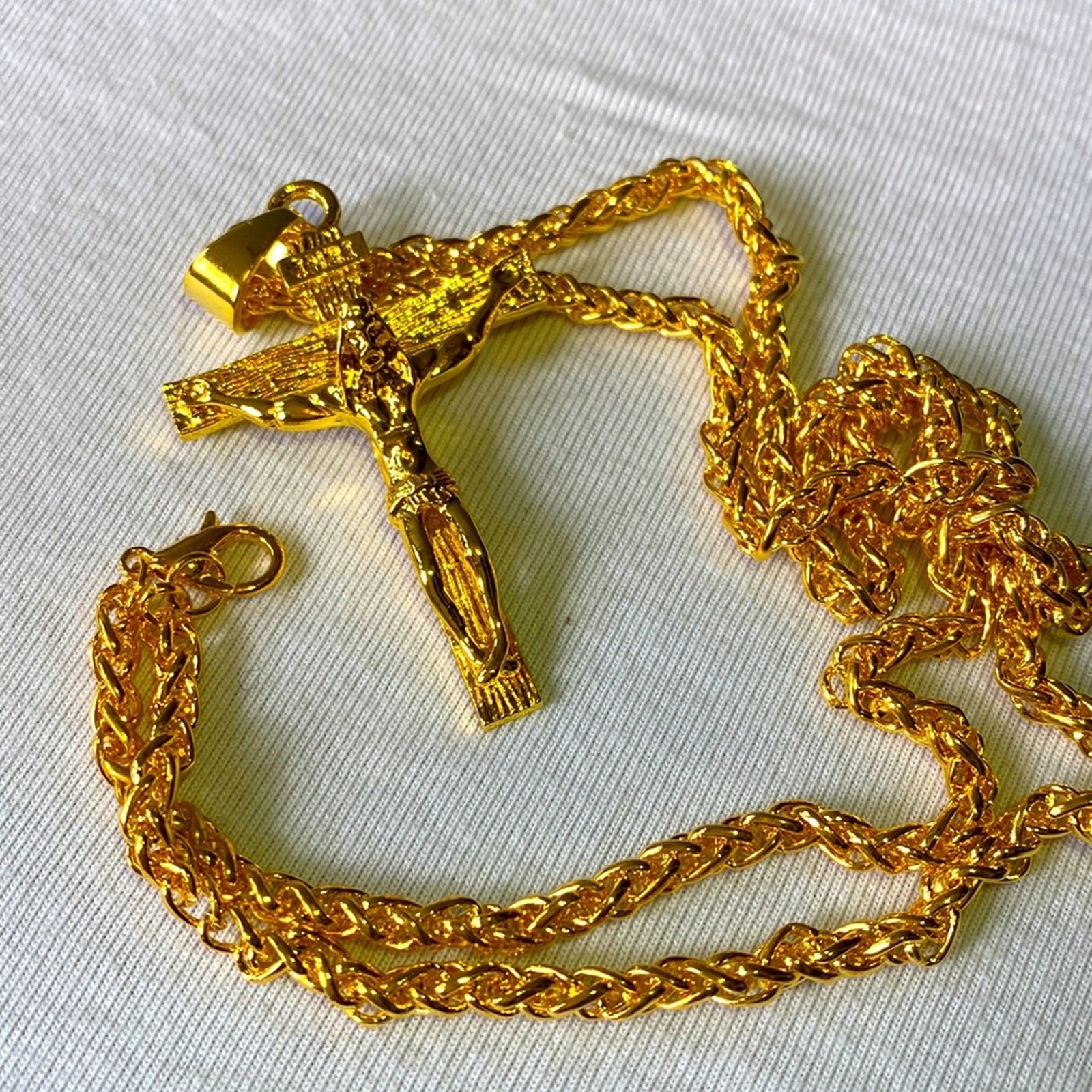 New Fashion Jewelry Gold-Plated Necklace Unisex Adult