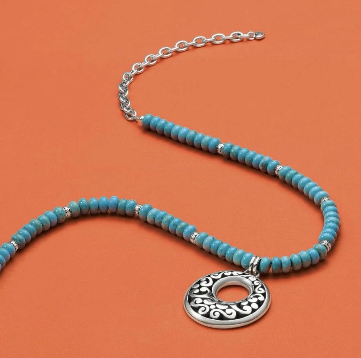 Brighton Contempo NUEVO AZUL Necklace Boho Style JM 7360 NWT List $158