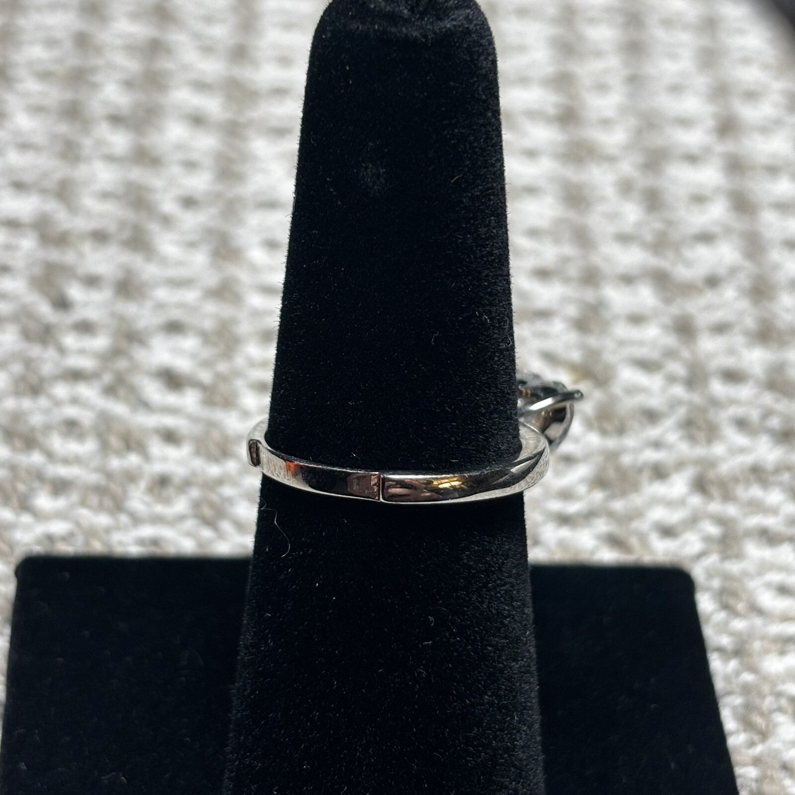 Size 7 Fashion Jewelry Heart Ring Made In China No Stamp Engagement Wedding