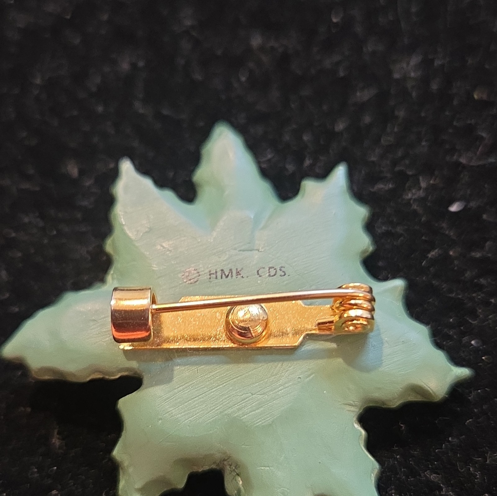 Hallmark Lot of 6 Christmas Brooch Pins Santa Joy Holly Candy Cane
