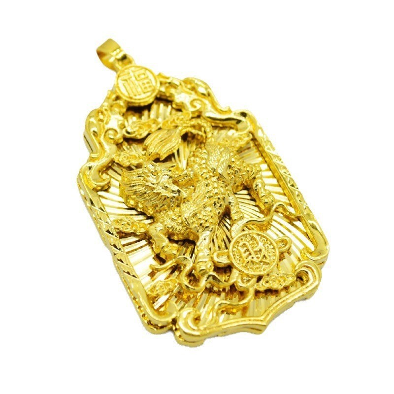 Kirin Pendant Pendant 22K 23K 24K Thai Baht Yellow Gold Gp Pendant