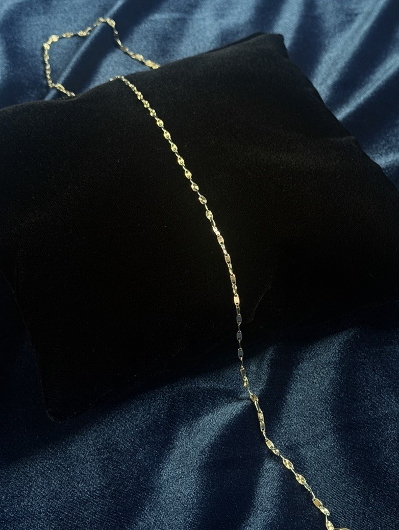 20” 2.5MM 925 Solid Silver Starburst Mariner Link Chain Necklace