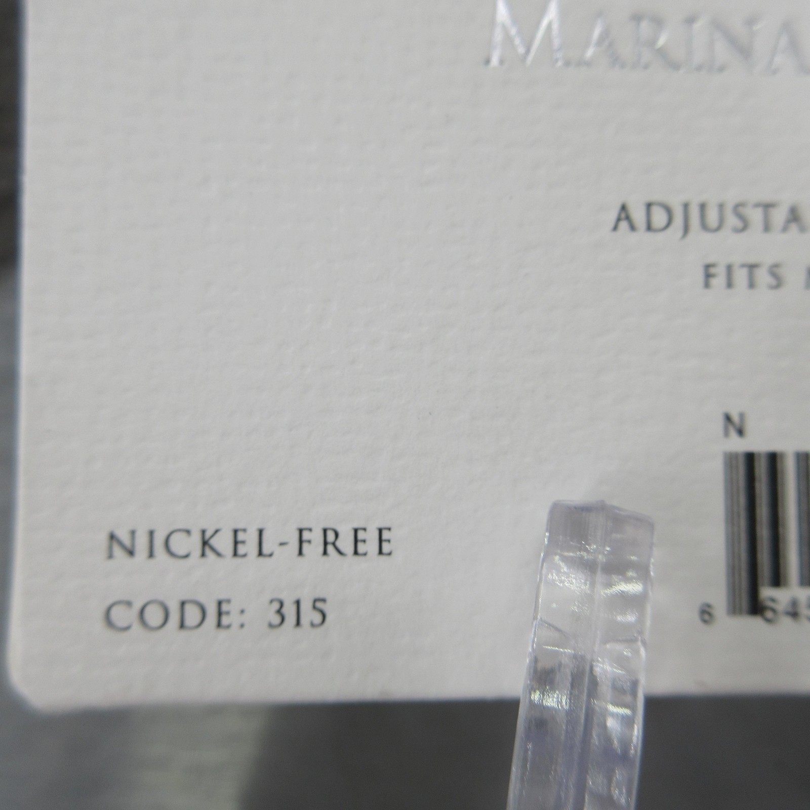 Marina De Buchi Freedom Chain Bracelet Gold Initial N Adjustable Nickel Free