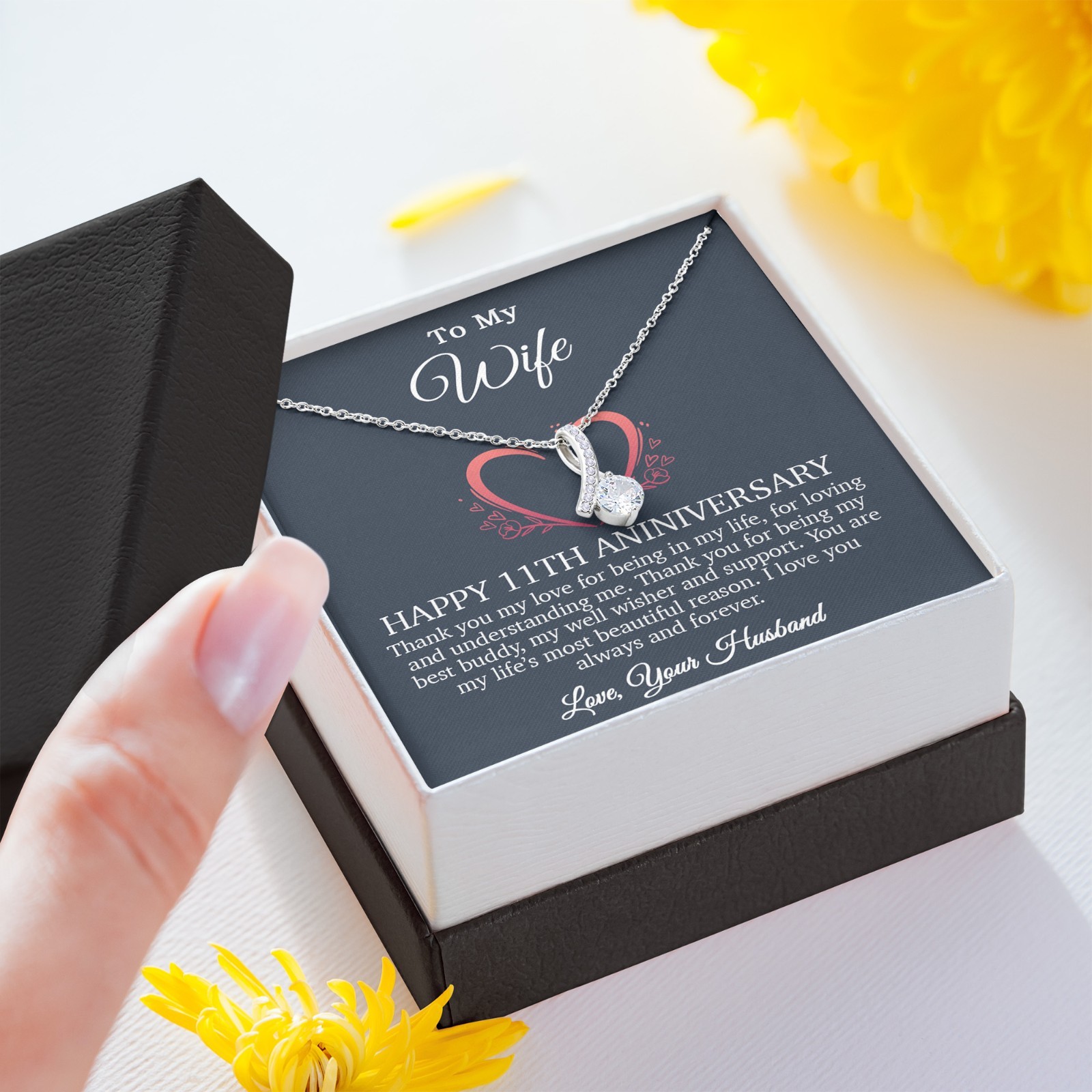 11th Anniversary Gift For Wife, 11 Year Anniversary Gifts, 11th Wedding Annivers